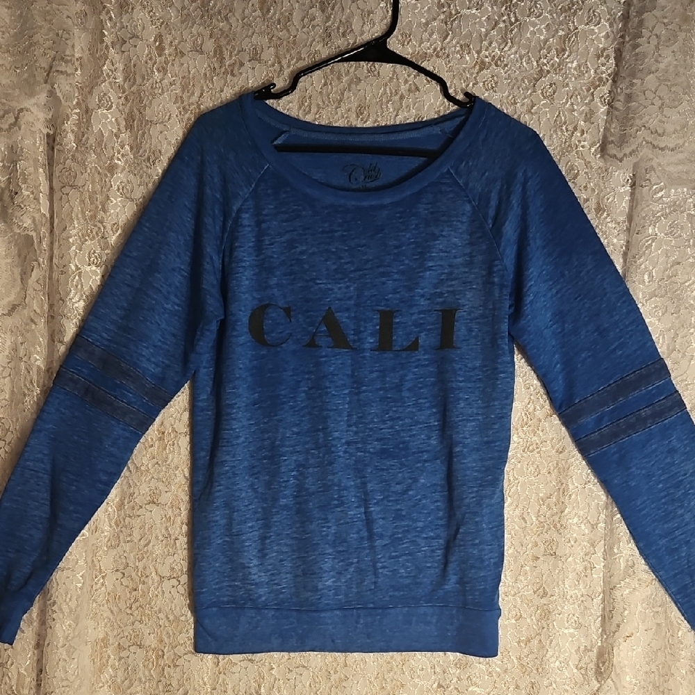 Cold Crush Blue Long Sleeve Tee